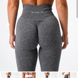 NVGTN Black Speckled Scrunch
Seamless Leggings medium